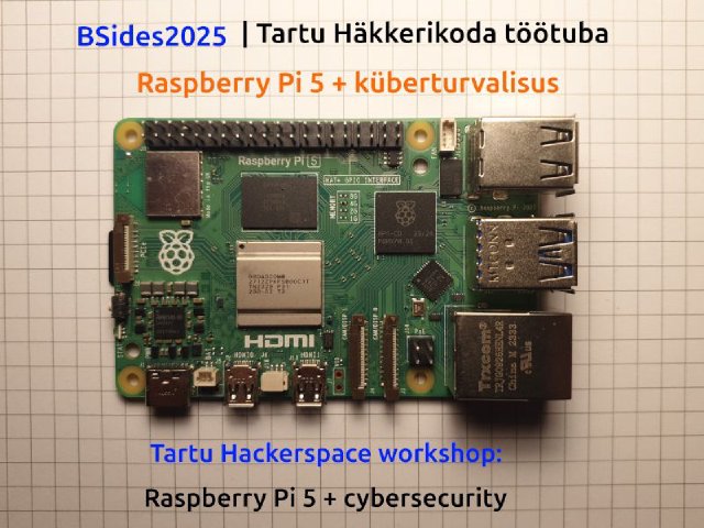 Häkkerikoja töötoad BSides konverentsil
