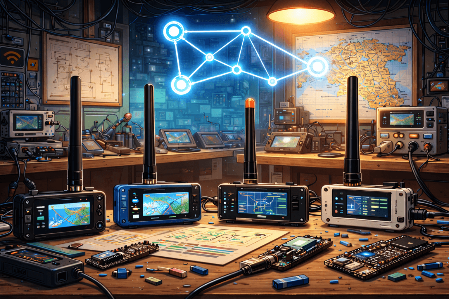 LoRa mesh-õhtu: Meshtastic/MeshCore